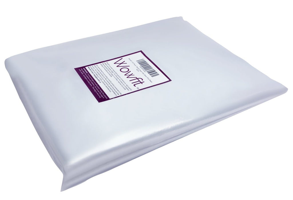 Wowfit 100 CT 16x20 inch 1.1 Mil Clear Plastic Flat Open Poly Bags – Great for Dough Proving, Sourdough Bread, Baking, Food Storage, and More