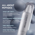 MIZON 7 Vegan Peptide Booster Serum Korean Anti-Aging Face Serum with Niacinamide & Hyaluronic Acid Hydrating Firming & Smoothing Skincare for Fine Lines & Skin Repair – 5.07 fl oz