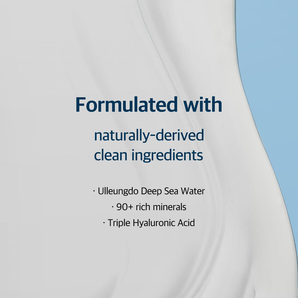 ROUND LAB 1025 Dokdo Lotion | Lock in moisture, Triple Hyaluronic Acid, Emulsion, Long lasting hydration, Calming Lotion for sensitive skin (6.76fl.oz)