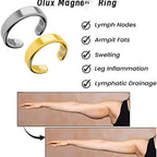 ZCVFA Vayro Ring, Original Mgntc Wellness Ring for Women and Men Stainless Steel Open Lightweight and Water-Resistant Rings（Gold&Silver&Rose Gold&Black）