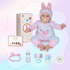 BABESIDE Reborn Baby Dolls - 20 Inch Cute Soft Vinyl Realistic-Newborn Baby Doll for 3+ Year Old Girls Kids Real Life Like Baby Doll