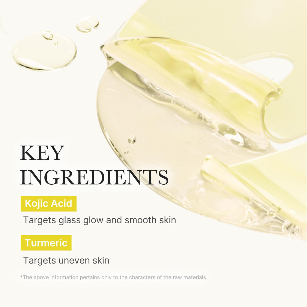 medicube Jelly Gel Mask with Brightening Kojic Acid Turmeric, 4EA