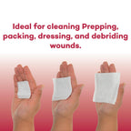 Dealmed 4x4 Sterile Gauze Pads - Disposable - 100 Count Case of 12