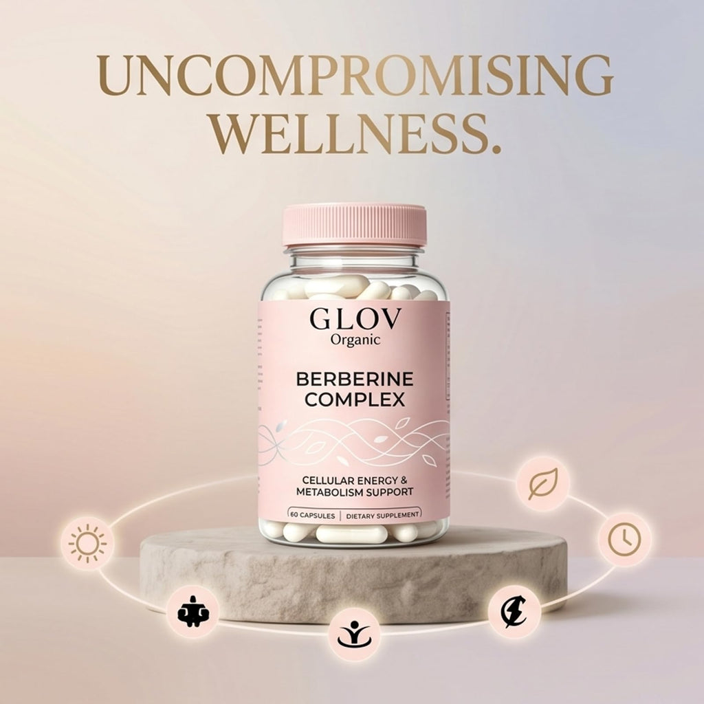 Glov Berberine Complex Capsules,120 Capsules