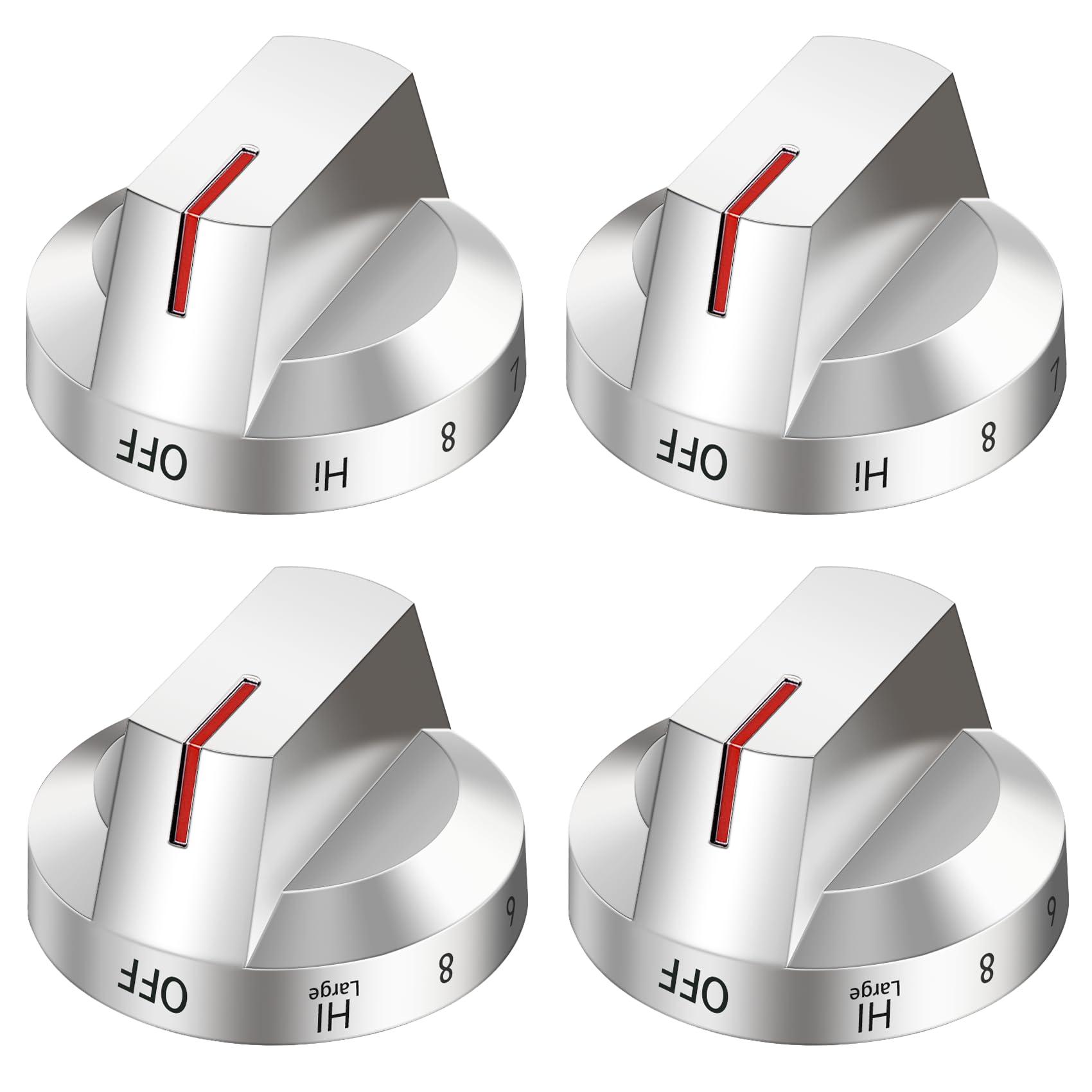 DG94-03500A/Z for Samsung Electric Stove Knob Replacement, DG94-03500V DG94-03500W Knobs Compatible with Samung Electric Range NE63T8111SS/AA NE63T8311SS/AA NE63T8751SS/AA