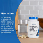 Nutricost Ursolic Acid 300mg, 120 Capsules - Vegetarian, Non GMO, Gluten Free, Soy Free