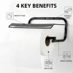 Jumbo Roll Shop Paper Towel Holder, Wiper Dispenser