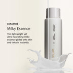 CYKLAR Ceramide Milky Essence – Unscented Body Lotion for Dry, Sensitive Skin – Lightweight Hydrating Ceramide Moisturizer for Skin Barrier with Polyglutamic Acid & Hydroxyethyl Urea - 8 fl oz