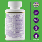 Paradise Herbs Earth's Blend Women's Once Daily Multivitamin with Iron, 48 Organic Superfoods, Probiotics, Antioxidants, Vitamins A, B12, C, D, K2, 120 Capsules