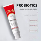 Sp6 Probiotic Ultra Whitening Toothpaste, Fresh Breath (2pcs)