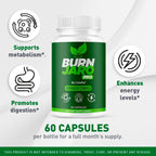 Burn Jaro Pro - BurnJaro Pink Salt Capsules Pro, BurnJaro Pro Pills, Official Advanced Formula Burn Jaro Pro Supplement Pills Natural Ingredients Reviews, 60 Capsules for 1 Month
