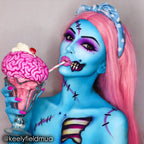 Mehron Makeup Paradise AQ - LIGHT BLUE, Water-Activated Face & Body Paint