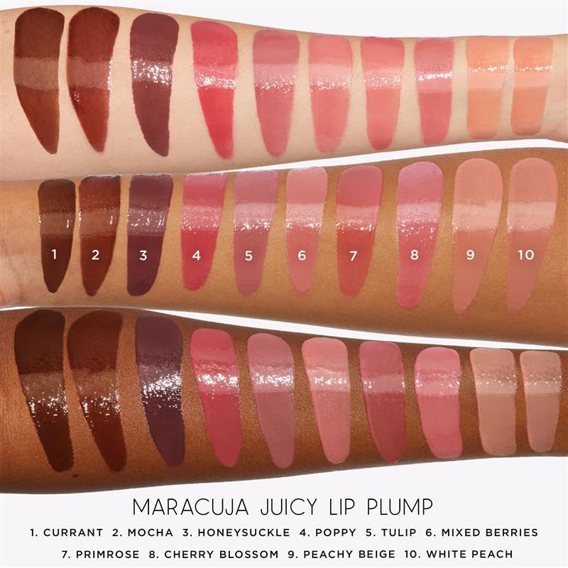 tarte maracuja juicy lip plump – Hydrating & Volumizing Lip Plumper Gloss Balm with Nourishing Hyaluronic Acid, Plumps & Moisturizes, Vegan & Cruelty-Free, full size, peachy beige