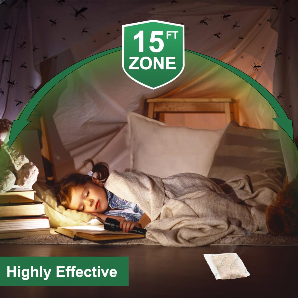 FANDISES Mosquito Repellent Outdoor Patio,Mosquito Repellent Indoors,Outdoor Mosquito Repellent for Patio, Natural Mosquito Repellent for Yard, Mosquito Control,Mosquito Repeller,Mosquito Deterrent-8P