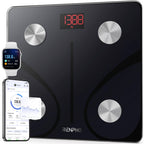RENPHO Smart Scale for Body Weight, FSA&HSA Eligible, Bathroom Digital Scale with BMI, Body Fat, Bluetooth Fitness Equipment Sync with Apps, Accurate for Weight Loss, Home Use, 400 lbs - Elis 1