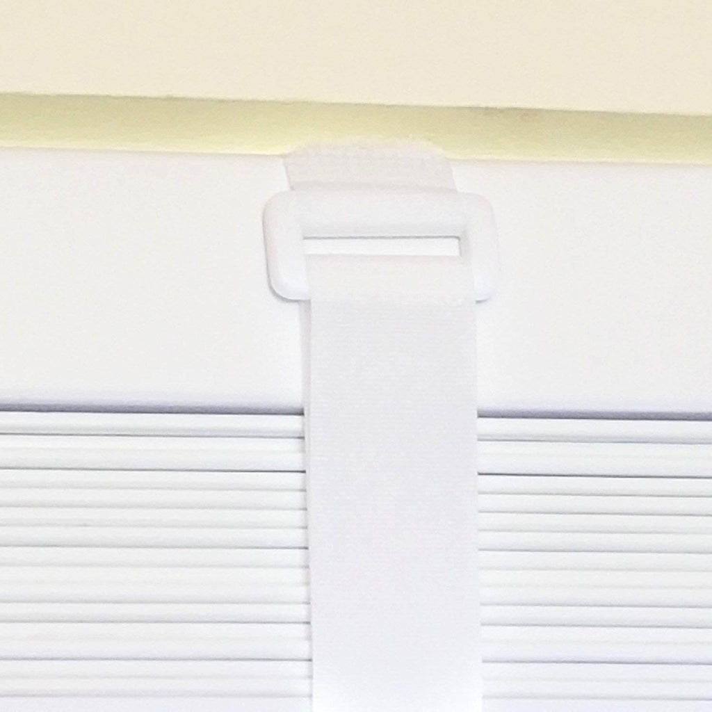 Reusable Cinch Straps 1" x 15" - 12 Pack, Multipurpose Quality Hook and Loop Securing Straps (White) - Plus 2 Free Bonus Reusable Cable Ties
