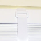 Reusable Cinch Straps 1" x 15" - 12 Pack, Multipurpose Quality Hook and Loop Securing Straps (White) - Plus 2 Free Bonus Reusable Cable Ties