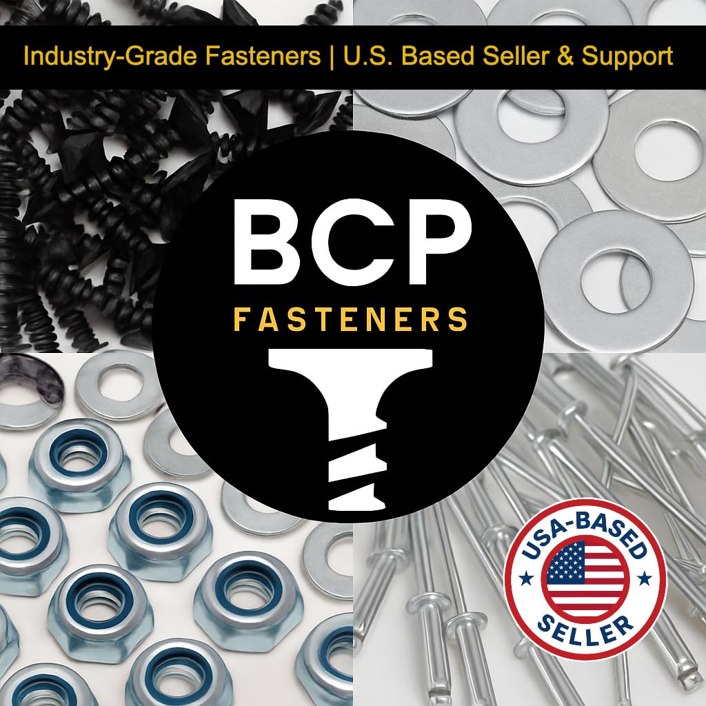 BCP Fasteners 500 Qty #8 x 1 Black Phillips Modified Truss Head Wood Screws (BCP1109)