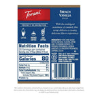 Torani French Vanilla Flavored Drink Syrup, 25.4 fl oz, 4 Pack