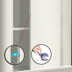 Mousike Magnetic Door Catch Ultra Thin Cabinet Magnets Stainless Steel Drawer Magnet Catch for Sliding Door Closure Kitchen Cabinet Cupboard Closet Closer (16Pack)
