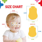 Opthopatch Eye Patches for Infants - Extra Sensitive Adhesive - Girls' Design [Series I] - 70 Count + 2 Reward Charts