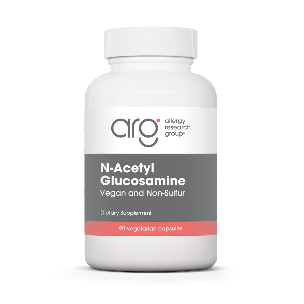 Allergy Research Group ARG N-Acetyl Glucosamine (NAG) - Vegan Glucosamine Supplement - Gastrointestinal & Connective Tissue Support - Non-Sulfur Formula - 90 Servings - 90 Capsules