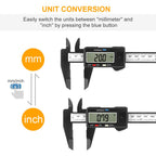 Digital Caliper, Sangabery 0-6 Inch Measuring Tool with Large LCD Screen