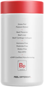 Codeage Beef Placenta, Grass-Fed, Liver, Tracheal Cartilage, 180 Capsules