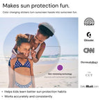 SpotMyUV UV Detection Stickers for Sunscreen with Patented Dermatrue SPF Sensing Technology, Know When to Reapply Sunscreen to Help Prevent Sunburn, 32 Count
