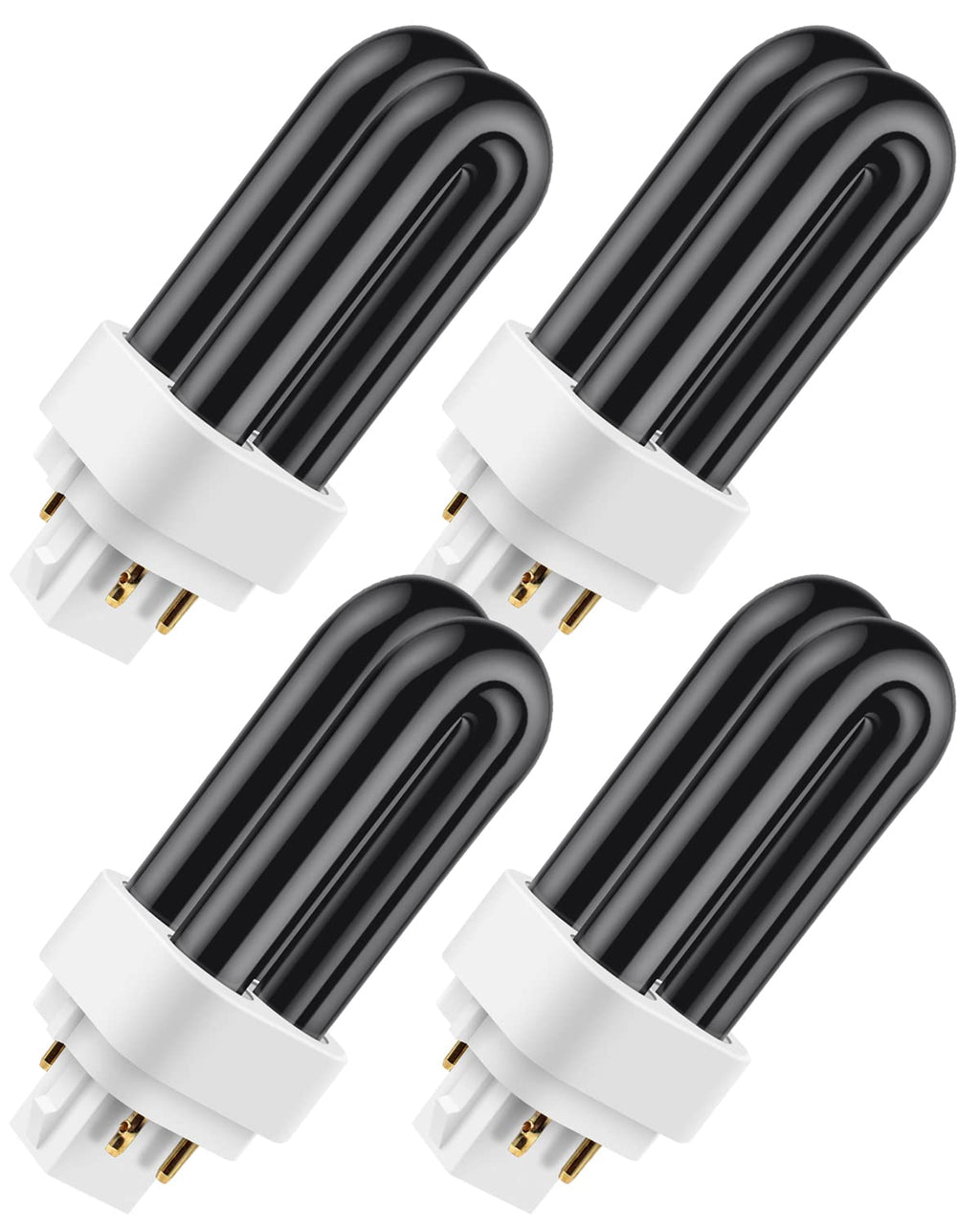 7W 41050 Replacement Bulbs Compatible with Dynatrap DT1050 DT1100 DT1210 DT1250 DT1260, 1/2 Acre Replacement Bulb U Shape Replacement Bulbs Light (4 Pack)