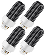 7W 41050 Replacement Bulbs Compatible with Dynatrap DT1050 DT1100 DT1210 DT1250 DT1260, 1/2 Acre Replacement Bulb U Shape Replacement Bulbs Light (4 Pack)