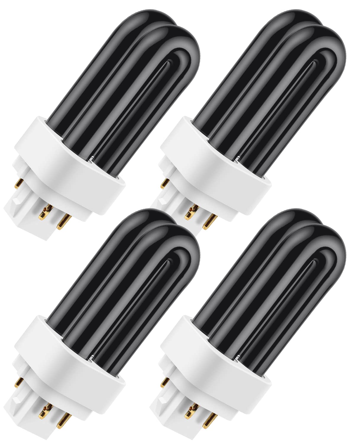 7W 41050 Replacement Bulbs Compatible with Dynatrap DT1050 DT1100 DT1210 DT1250 DT1260, 1/2 Acre Replacement Bulb U Shape Replacement Bulbs Light (4 Pack)