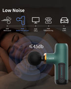 YAEIY Mini Massage Gun, Portable Massage Gun for Deep Tissue Muscle, Handheld Small Massage Gun, Compact Powerful Massager with Case for Travel, Athletes,Office Gifts, Black