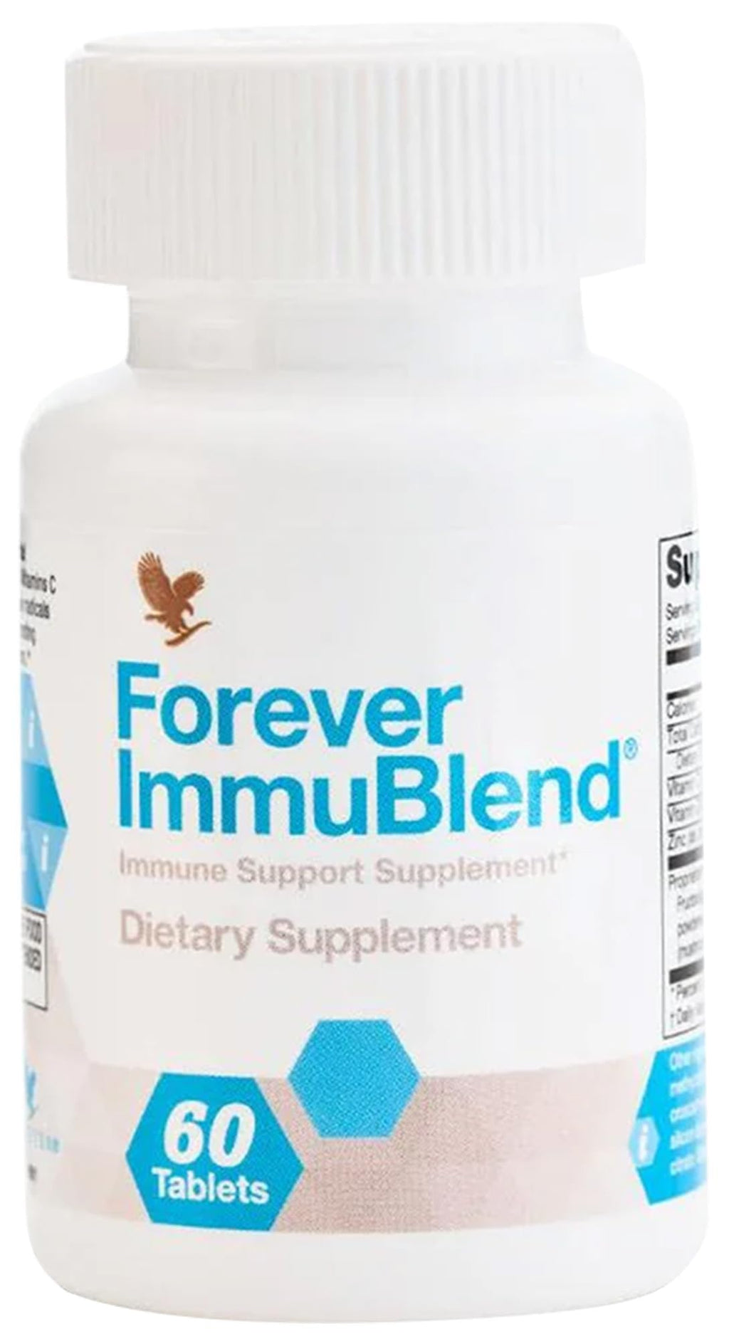 Forever Living - Forever ImmuBlend Immune Support Supplement – Includes Botanicals, Vitamins D & C, Maitake & Shiitake Mushrooms – 60 Tablets