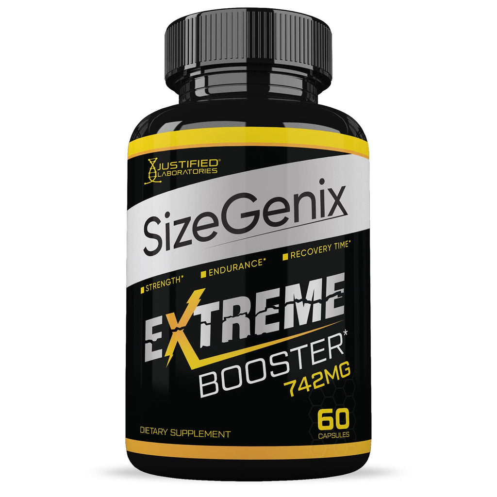 Sizegenix 742mg All Natural Advanced Formula 60 Capsules