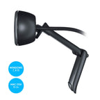 Logitech C270 720p Webcam Plug-and-Play Wide Screen Video Calling - Black
