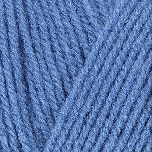 Red Heart Super Saver Light Periwinkle E300-347 (3-Skeins - Same Dye Lot) Worsted Medium #4 Acrylic Yarn for Crocheting and Knitting with Project Bag