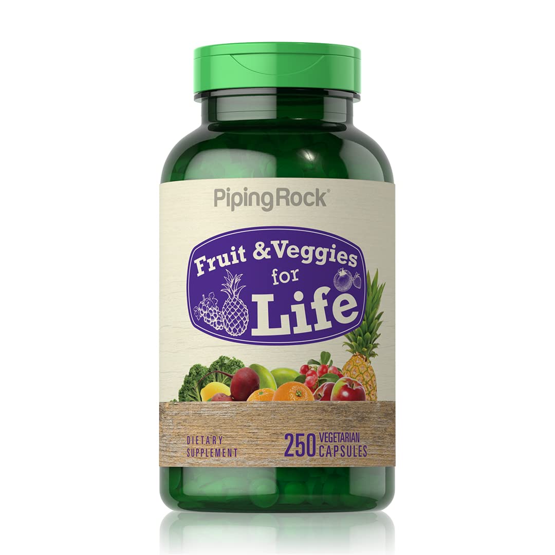 Piping Rock Fruits and Veggies Supplement | 250 Capsules