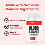(3 Pack) VitaFlow Capsules - Official Balance Supplement Support Capsule, Vitaflow All Natural Premium Advanced Formula, Vita Flow Pills Balance Support, 90 Capsules for 3 Months