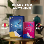 Stayfree Maxi Pads, Deodorant, 66 Count