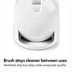 OXO Good Grips Compact Toilet Brush & Canister with Automatic Canister Door