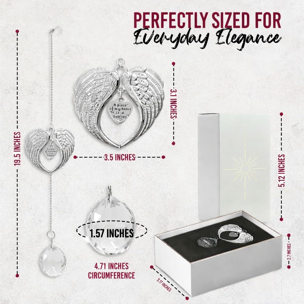 Memorial Suncatcher Sympathy Gift for Loss of Loved One
