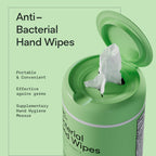Biopure Antibacterial Hand Wipes Fresh Morning Breeze- Antibacterial Wipes with Aloe and Vitamin E Formula | 5"x7" Wet Wipes Canister | No Parabens, Sulfates or Phthalates, Kills 99% of Germs, 300 ct