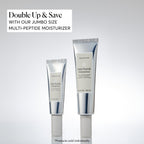 Naturium Multi-Peptide Moisturizer Jumbo, Hydrating & Smoothing Skin Care, Moisturizes with Ethylated Vitamin C & Panthenol, 3.4 oz