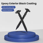 BNUOK Lag Screws #14 x 4 Inch, (1lb, 29pcs) Heavy Duty Construction Structural Exterior Wood Timber Screws, Torx Drive Washer Head Rust Resistant Black Epoxy Coated, with T30 Star Bit