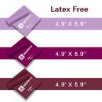 A AZURELIFE Resistance Bands,Professional Long Non-Latex Elastic Stretch Bands,Exercise Bands for Physical Therapy, Yoga, Pilates, Rehab, at-Home or The Gym Workouts, Strength Training