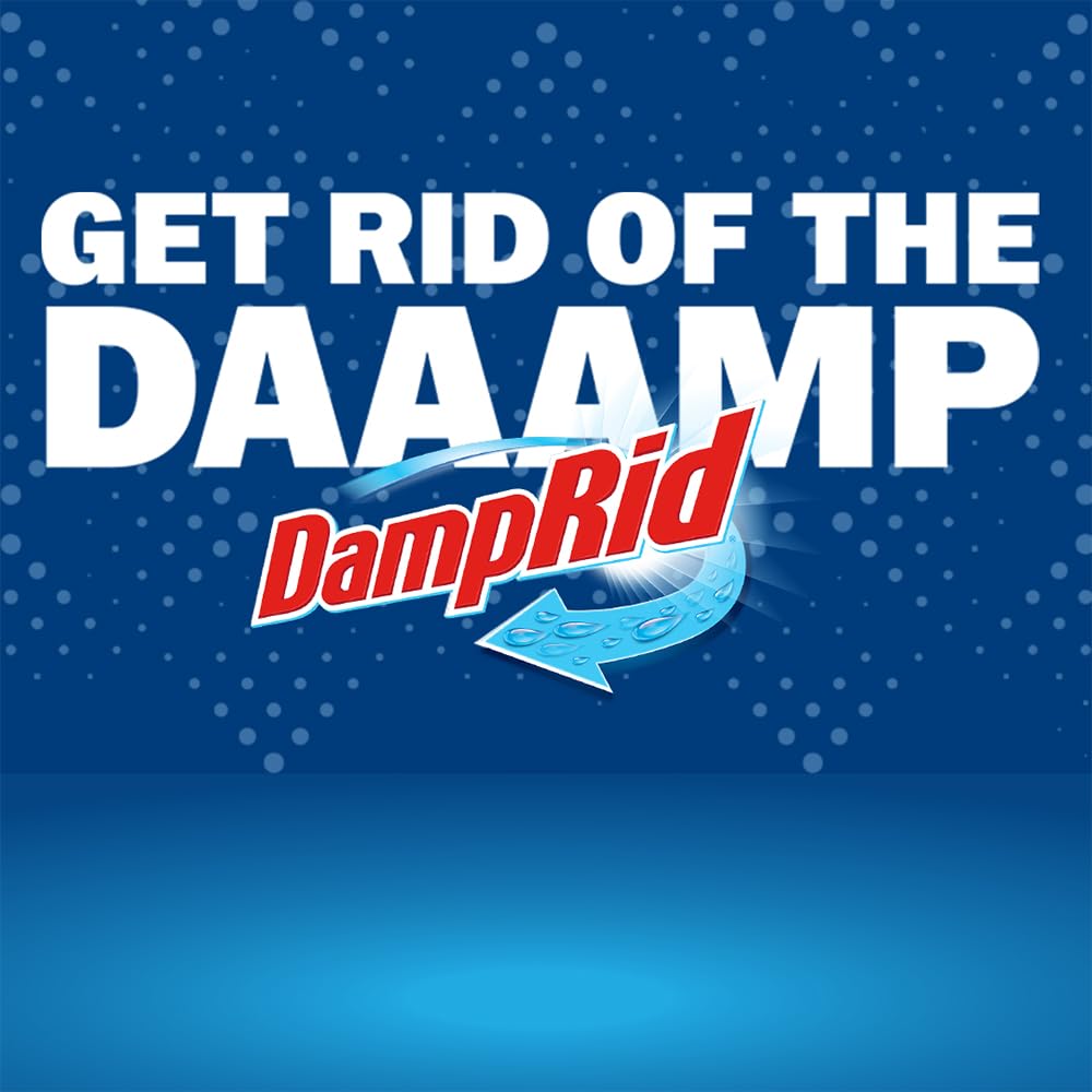 DampRid Fresh Scent Single-Use Pouch Moisture Absorber, 6-Pack