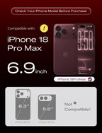 MAGIC JOHN for iPhone 18 Pro Max Screen Protector Easy Installation