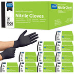 Inspire Black Nitrile Gloves | THE ORIGINAL Quality Black Gloves Disposable Latex Free | 4.5 Cooking (Nitrile, XL)