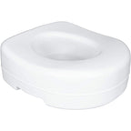Carex Toilet Seat Riser, 5.5 Inch, Toilet Seat Risers for Seniors, Raised Toilet Seat, Supports 300lbs, Slip-Resistant, Toilet Riser, Elevated Toilet Seats